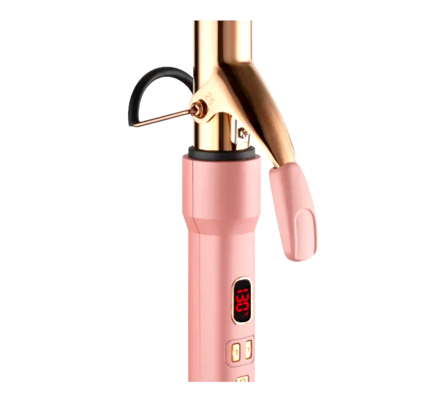 1 1/2" Long Barrel Rose Gold Curling Iron/Wand